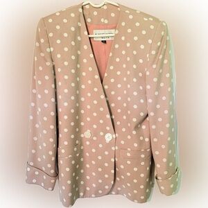 Vintage 1980s Polka Dot Blazer